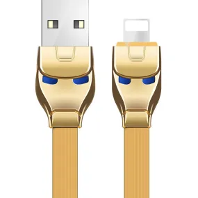 HOCO U14 Steel Man 2.4A Fast Charging Lightning / Type-C / Micro USB Cable