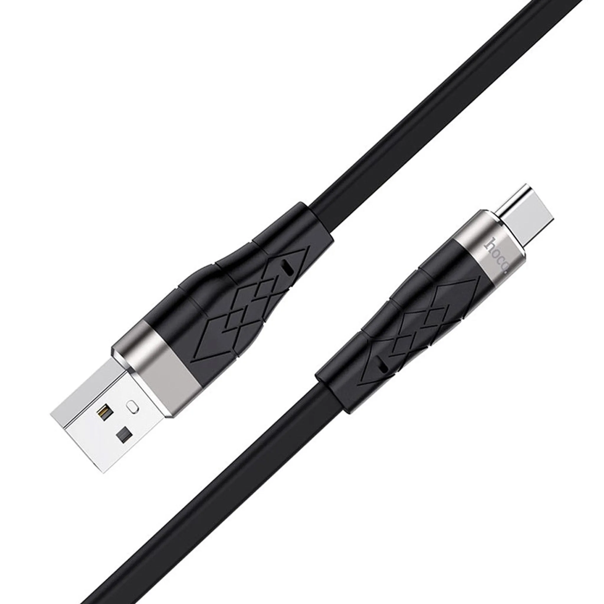 HOCO X53 Angel silicone charging data cable for Type-C - black