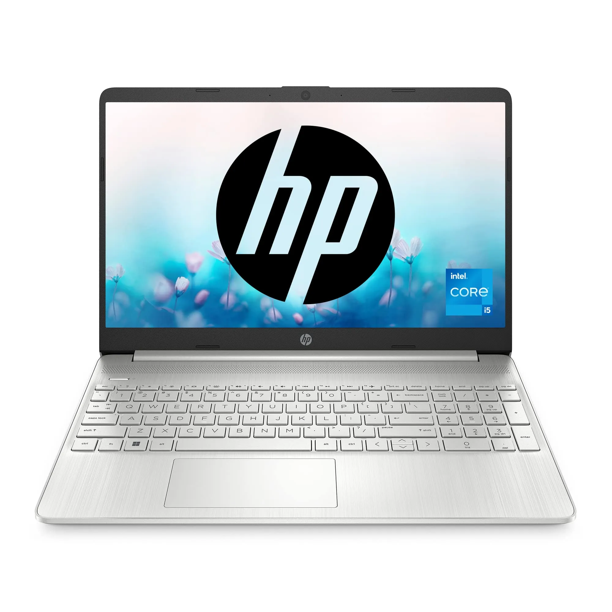 HP 15s 12th Gen Intel Core i5 8GB RAM/512GB SSD 15.6inches(39.6cm) FHD, Micro-Edge Display/Intel Iris Xe Graphics/Dual Speakers/Windows 11 Home/Alexa Built-in/Backlit KB/MSO 2021/1.69kg, 15s-fq5010TU