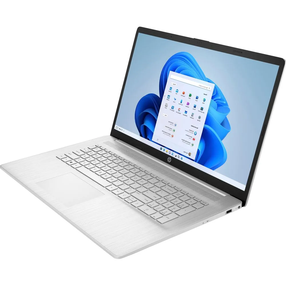 HP 17-cn0003dx 17.3" HD  i3-1125G4 2GHz Intel UHD Graphics 16GB RAM 1TB SSD Win 11 Home Natural Silver