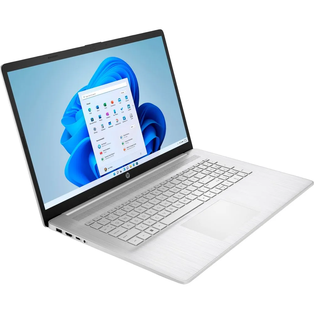 HP 17-cn0003dx 17.3" HD  i3-1125G4 2GHz Intel UHD Graphics 16GB RAM 1TB SSD Win 11 Home Natural Silver