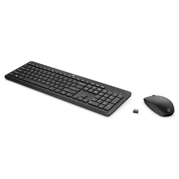 HP 230 Wireless Keyboard & Mouse Set - Black | 18H24AA#ABU