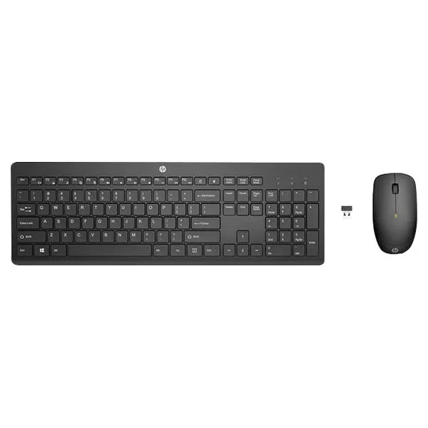 HP 230 Wireless Keyboard & Mouse Set - Black | 18H24AA#ABU