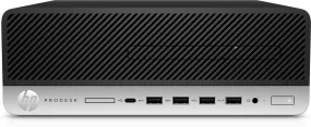 HP ProDesk 600-G4 SFF Desktop PC, Intel i7-8700, 3.20GHz, 8GB RAM, 500GB HDD, Win10P - 9LD94U8#ABA