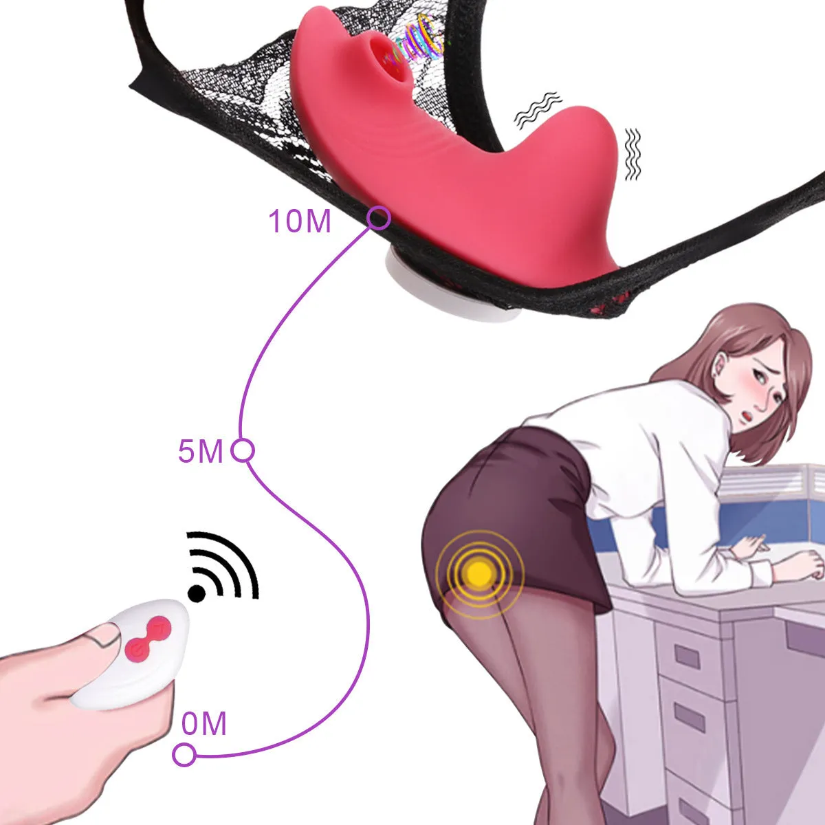 Invisible Panty Remote Control Vibrator