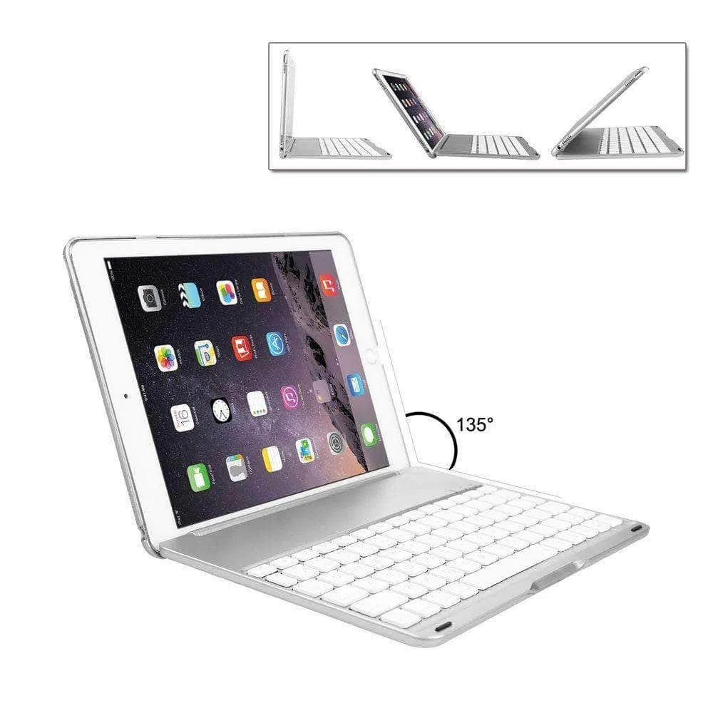 iPad 7 & 8 Illumina Backlit Bluetooth Keyboard Case