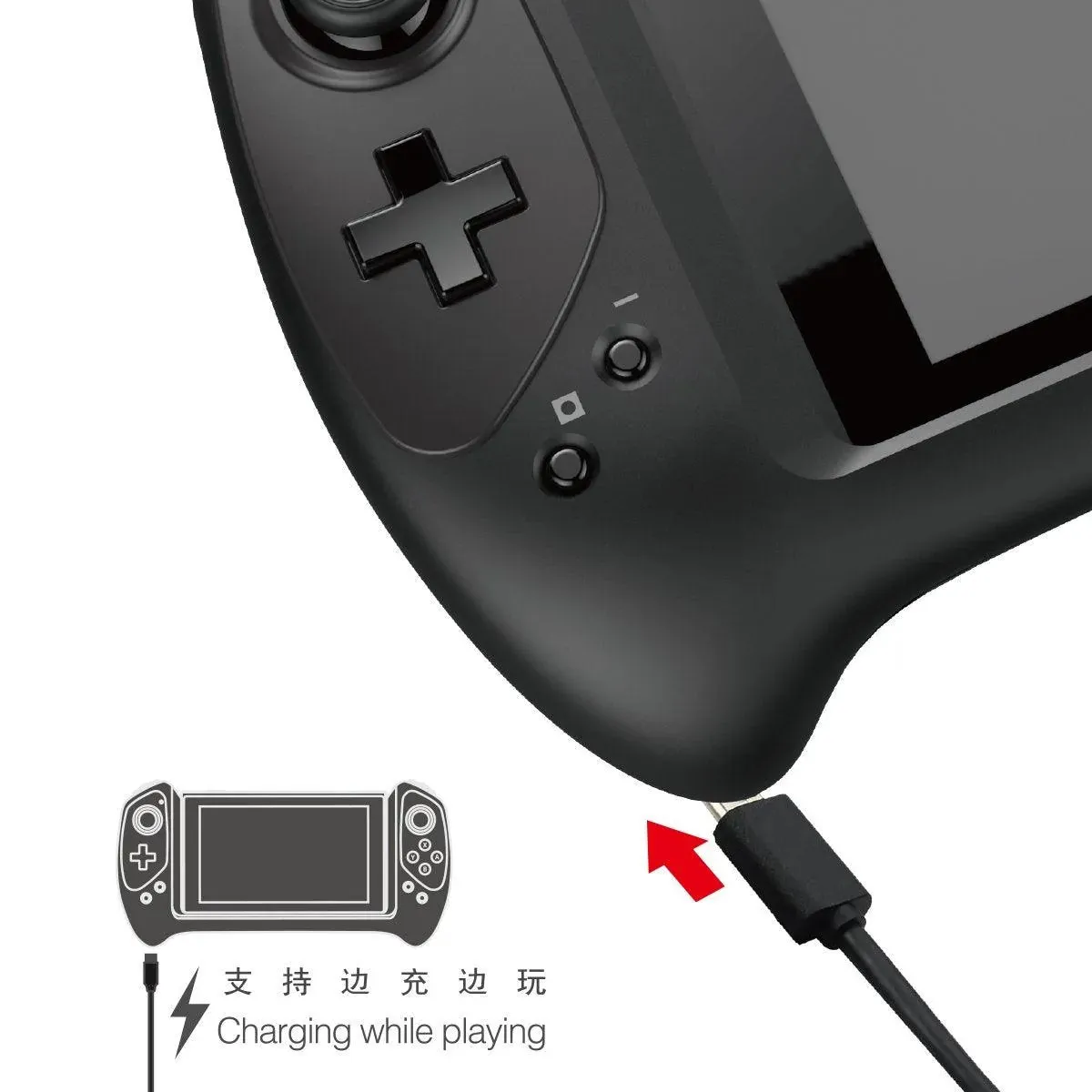 iPEGA PG-9163A Nintendo Switch Gamepad Grip Handle Plug and Play Ergonomic Controller