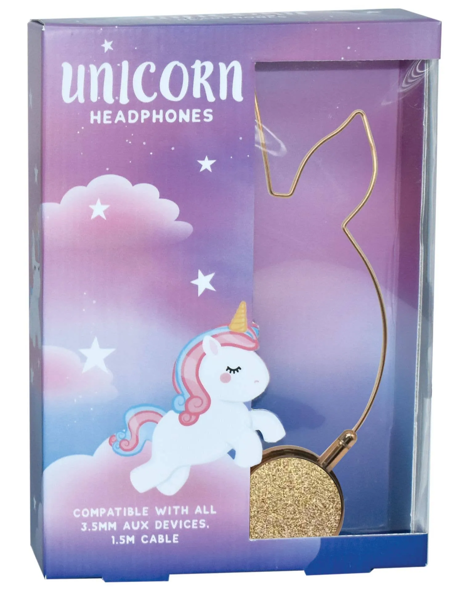 ISCREAM Unicorn Glitter Headphones