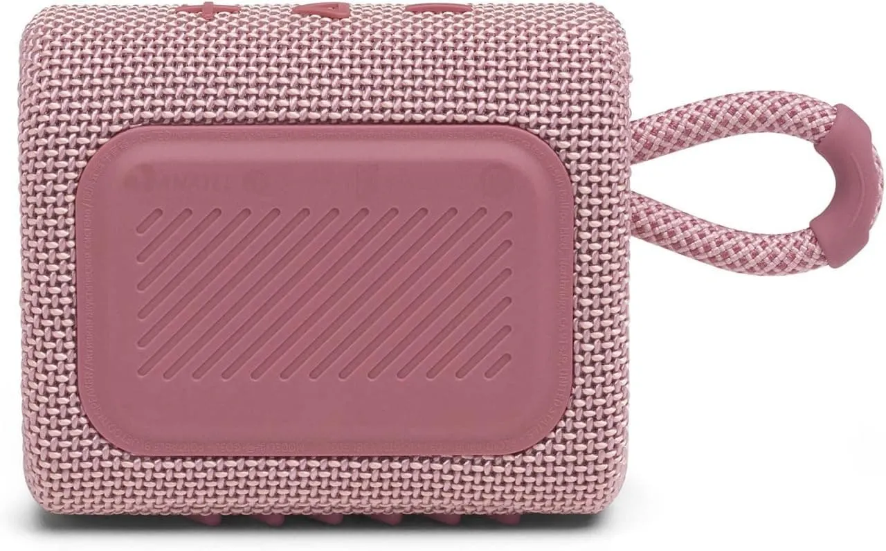 JBL GO 3 - Wireless Bluetooth portable speaker - Pink