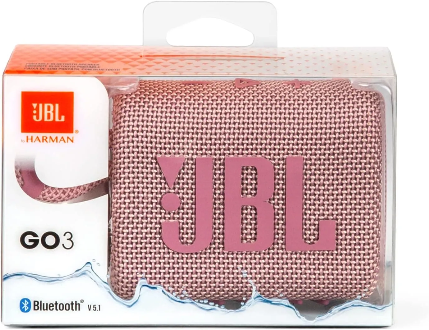 JBL GO 3 - Wireless Bluetooth portable speaker - Pink