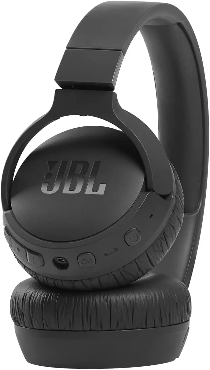 JBL Tune 660NC Wireless Over-Ear Headphones - Bluetooth, Active Noise Cancellation, Black