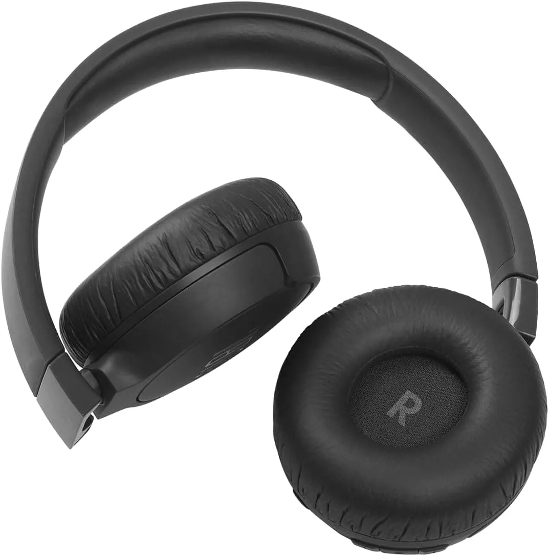 JBL Tune 660NC Wireless Over-Ear Headphones - Bluetooth, Active Noise Cancellation, Black