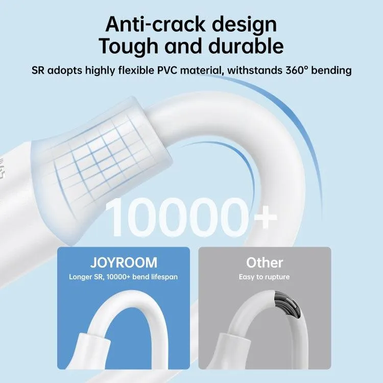 JOYROOM S-UC027A9 2m 3A USB-C Fast Charge & Data Transfer Cable