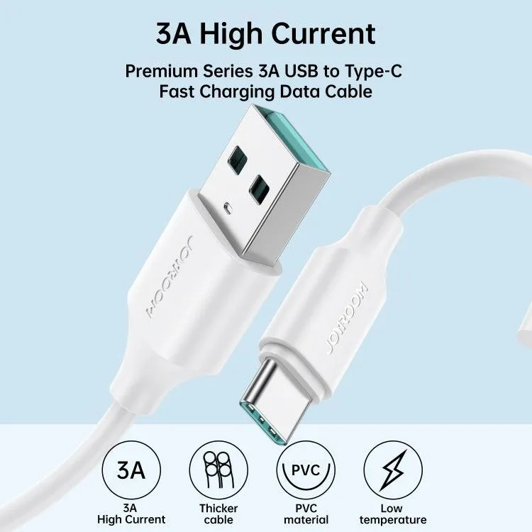 JOYROOM S-UC027A9 2m 3A USB-C Fast Charge & Data Transfer Cable