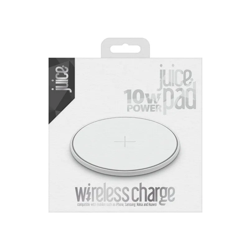 Juice Pad Smartphone White USB Wireless charging Indoor