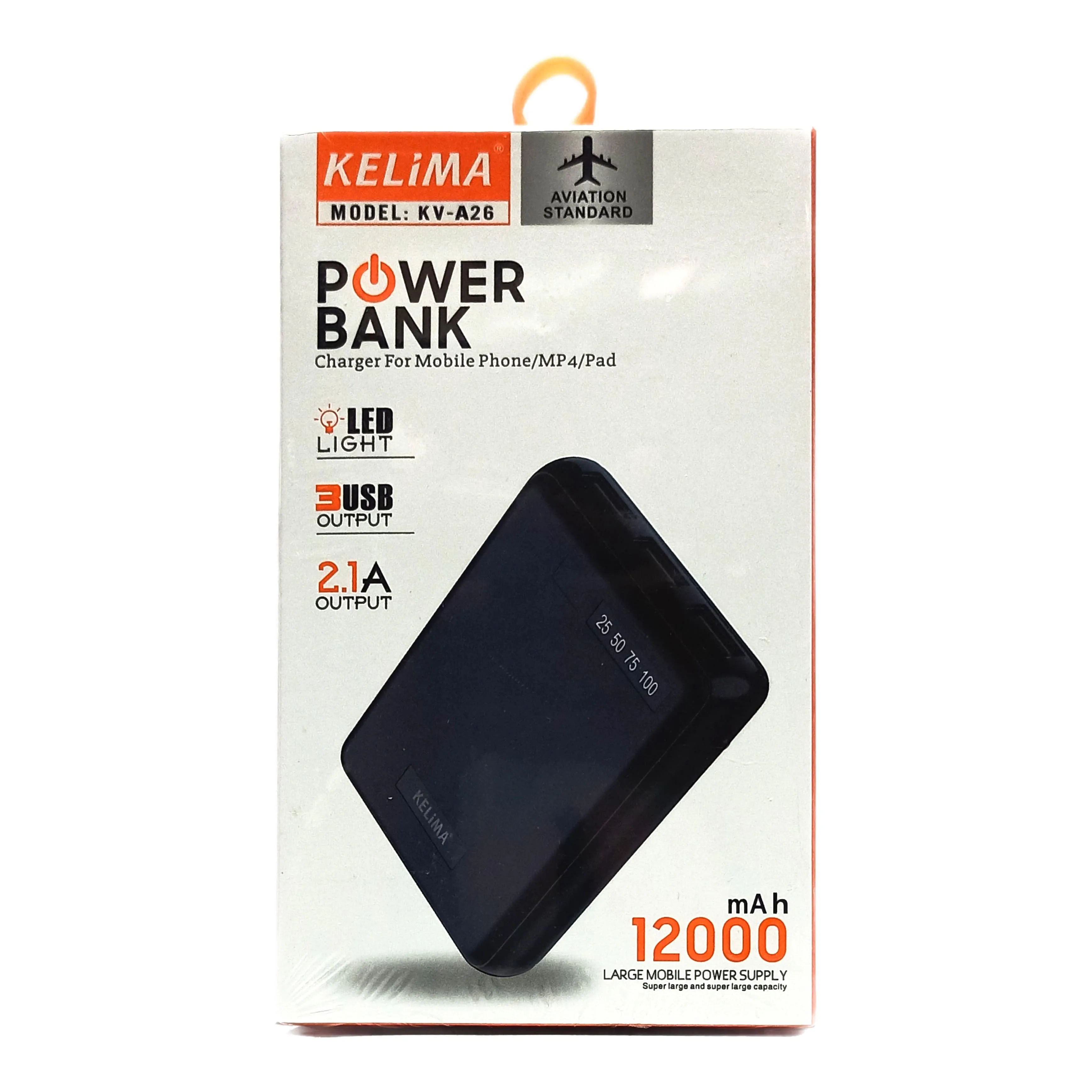 Kelima Power Bank 12000 mAh KV-A26