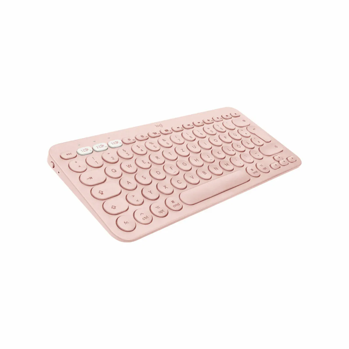 Keyboard Logitech 920-010400 Pink Spanish Qwerty