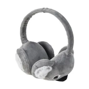 Kids Headphones - Plush Koala Colour Grey