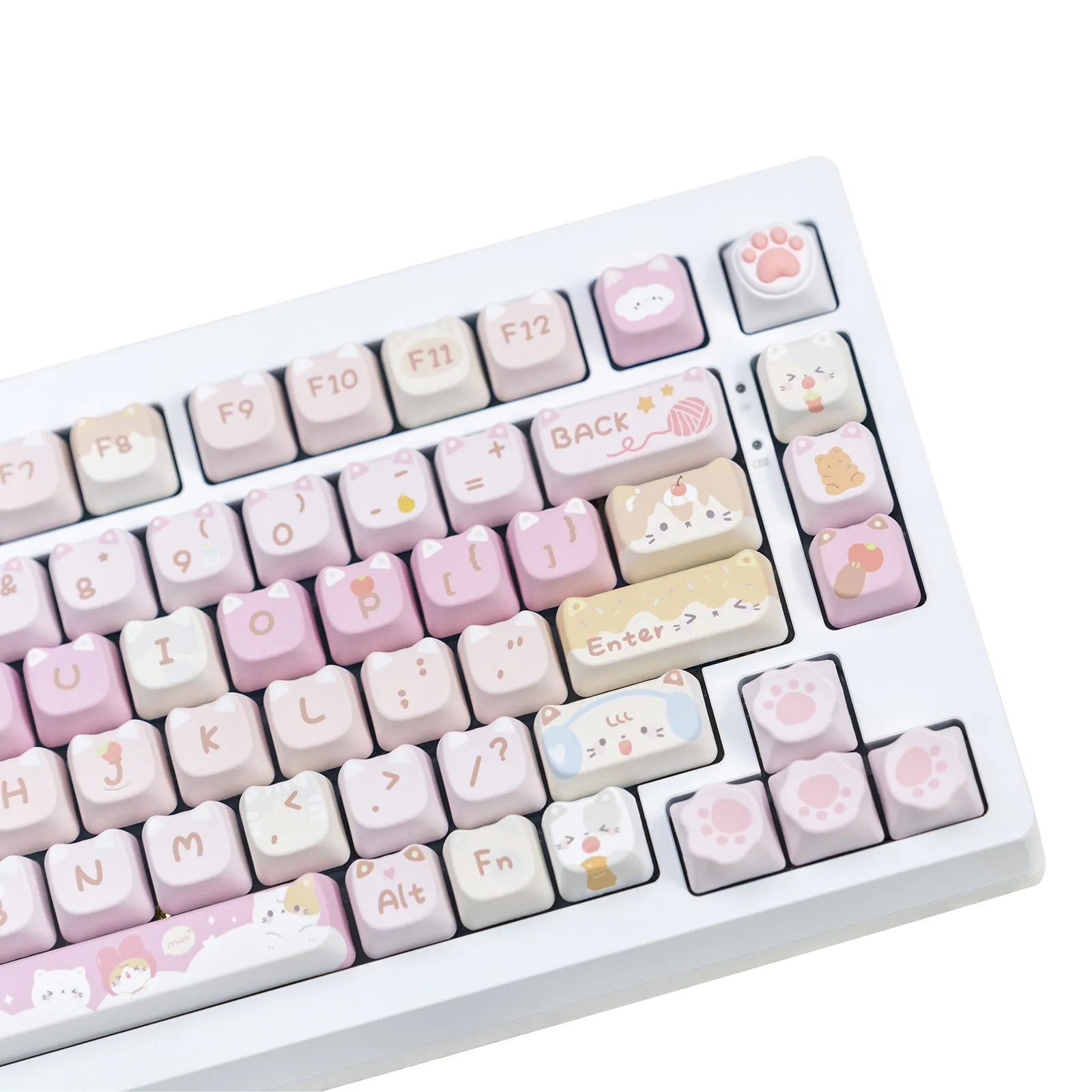 KiiBOOM x Maorbeng Meow Meow Squad Keycaps