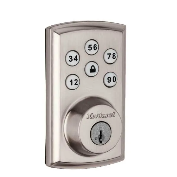 Kwikset - Smartcode 888 -  Electronic Contemporary Deadbolt - Home Connect  - Z-Wave - SmartKey Technology