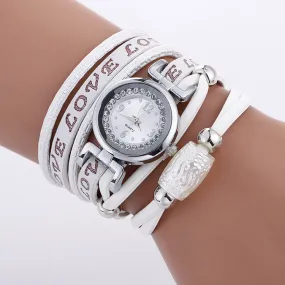 Ladies Love Bracelet Fashion Watch