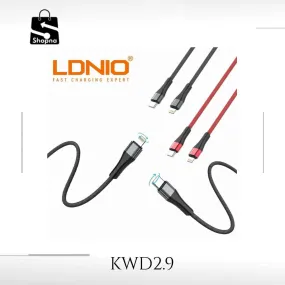 LDNIO Super Fast Charging USB-C Lightning Cable