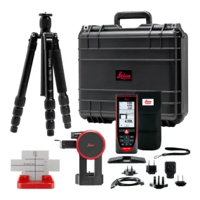 Leica Disto S910 Package includes TR120 tripod   FTA360-S  Heavy Duty Rugged Case