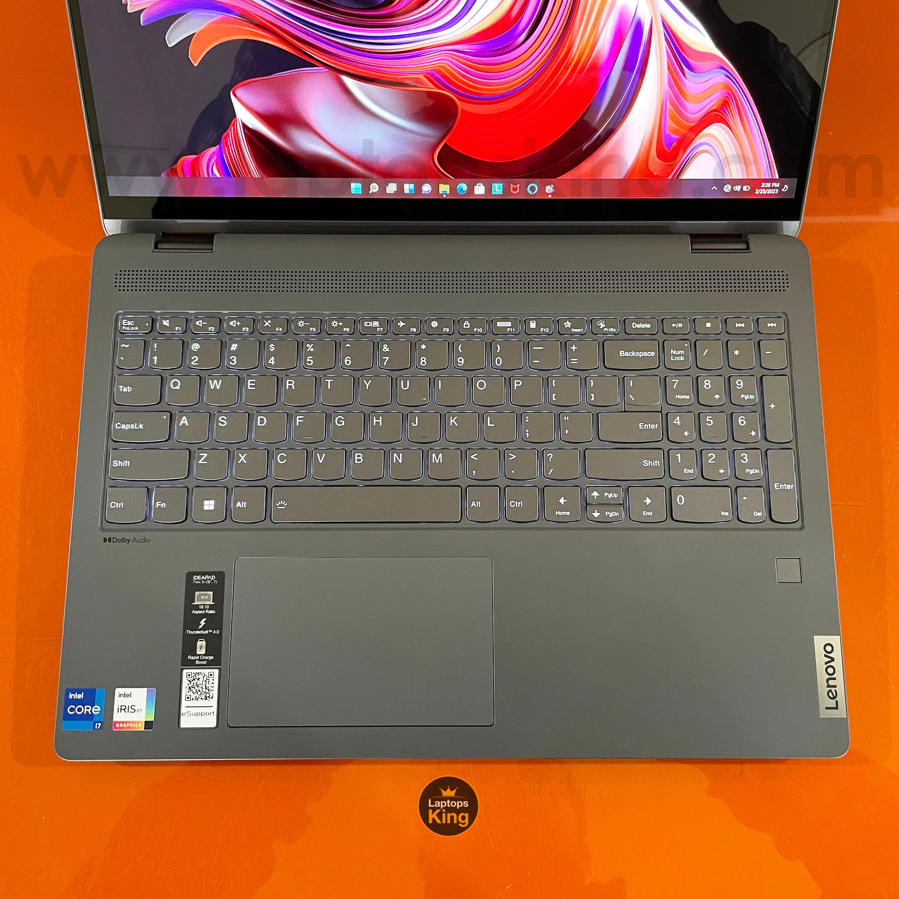 Lenovo IdeaPad Flex 5 16IAU7 - 82R8 2in1 Core i7-1255u Iris Xe 2k  Laptop (Brand New)