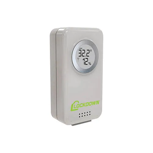 Lockdown Wireless Digital Hygrometer Wireless Safe Sensor