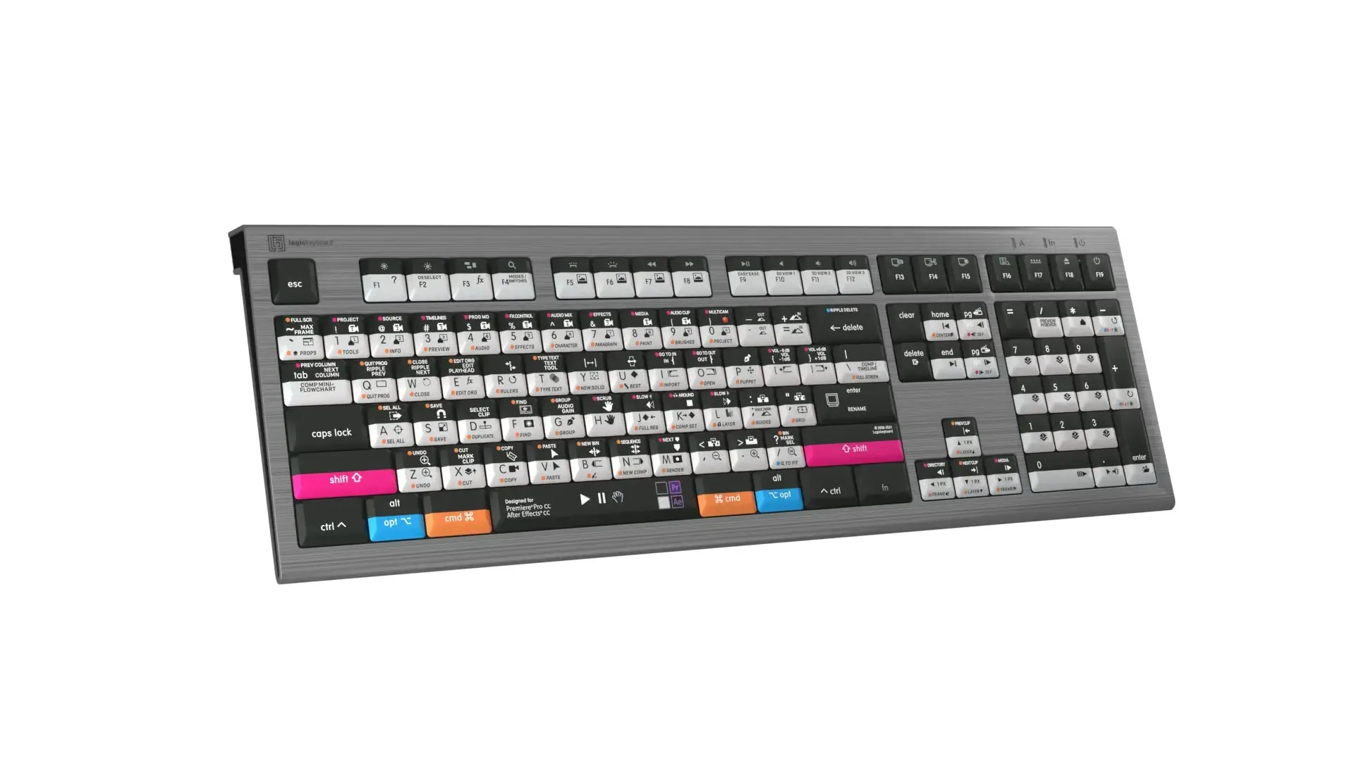 LogicKeyboard  Adobe Filmmaker Pr Ae Astra 2 MAC US LKB-AEPP-A2M-US