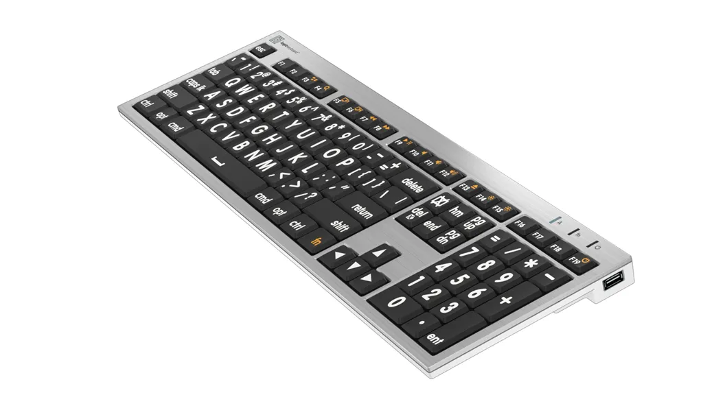 LogicKeyboard Large Print Alba Keyboard for MAC