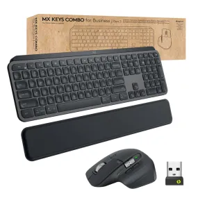 Logitech Keyboard And Mouse Set Mx Keys - Graphite