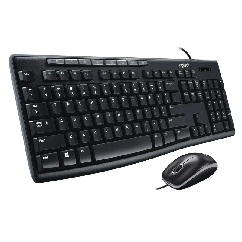 Logitech MK200 Media Keyboard   Mouse [Combo Set]