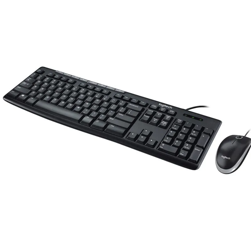 Logitech MK200 Media Keyboard   Mouse [Combo Set]