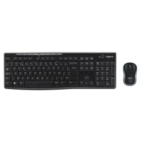 Logitech Mk270 Wireless Combo - Keyboard And Mouse Set - Wireless - 2.4 Ghz - Belgium