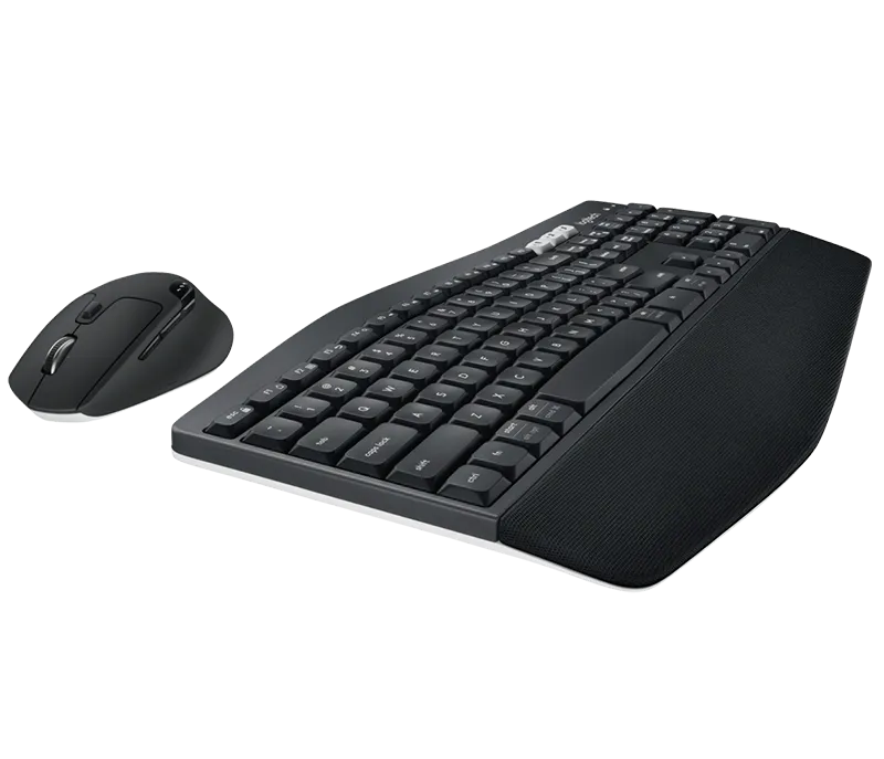 Logitech MK850 Multi-Device Performance 2.4GHz Wireless Keyboard and Mouse Combo | Bluetooth | Curved Keyframes