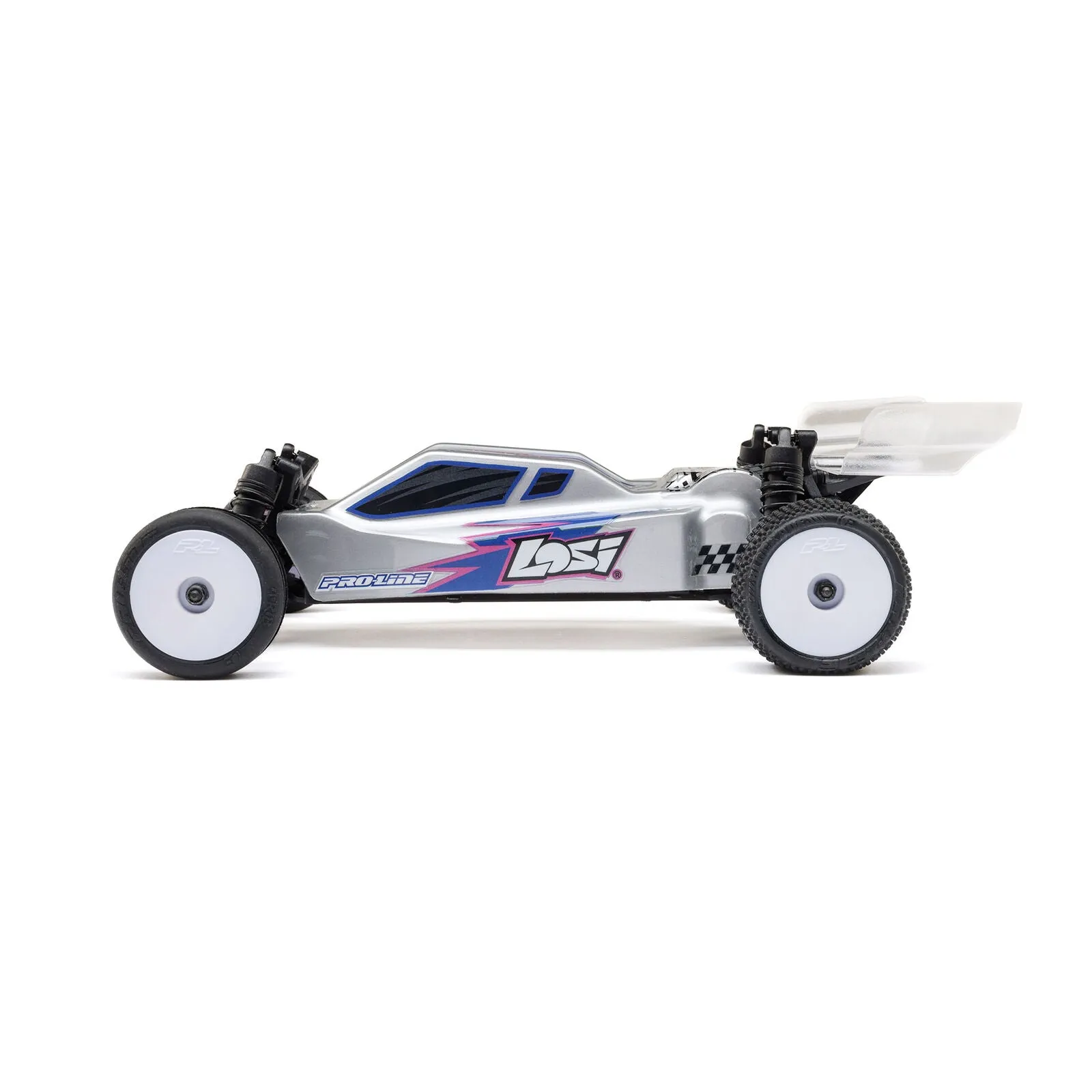 Losi Micro-B 1/24 RTR 2WD Buggy (Silver) w/2.4GHz Radio, Battery & Charger