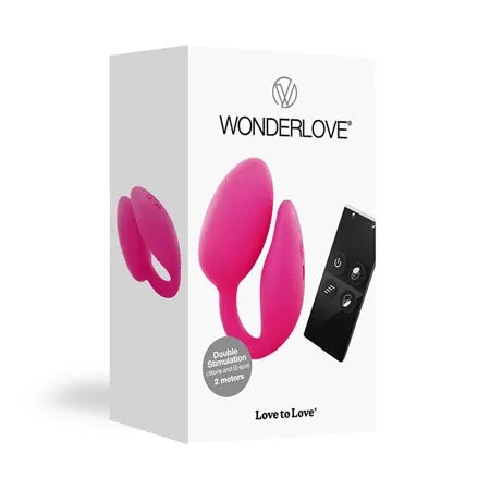 Love to Love Wonder Love Dual Stimulator - Pink