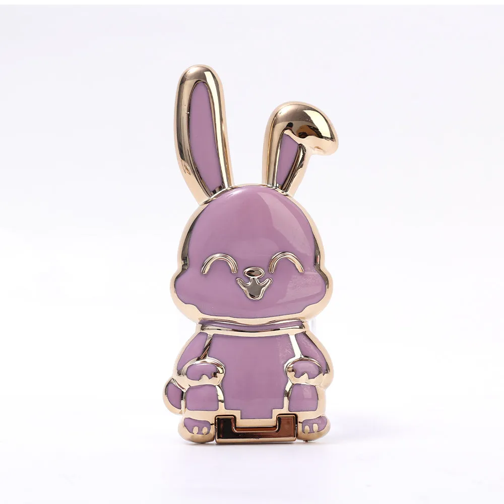 Luxury Plating Bunny Phone Gripper