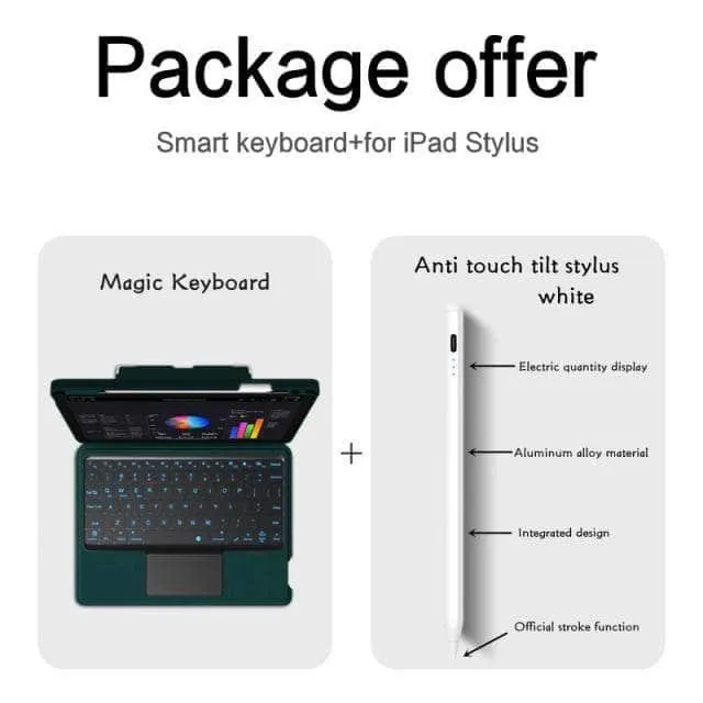 Magic Keyboard iPad Pro 12.9 2021 Backlit Tablet Smart Case