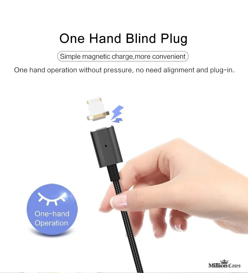 Magnetic Charging USB Cable