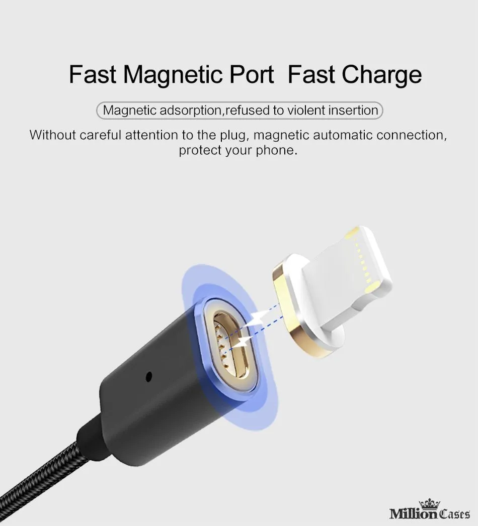 Magnetic Charging USB Cable