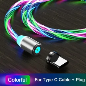 Magnetic Suction Streamer Data Cable for Apple Type-C