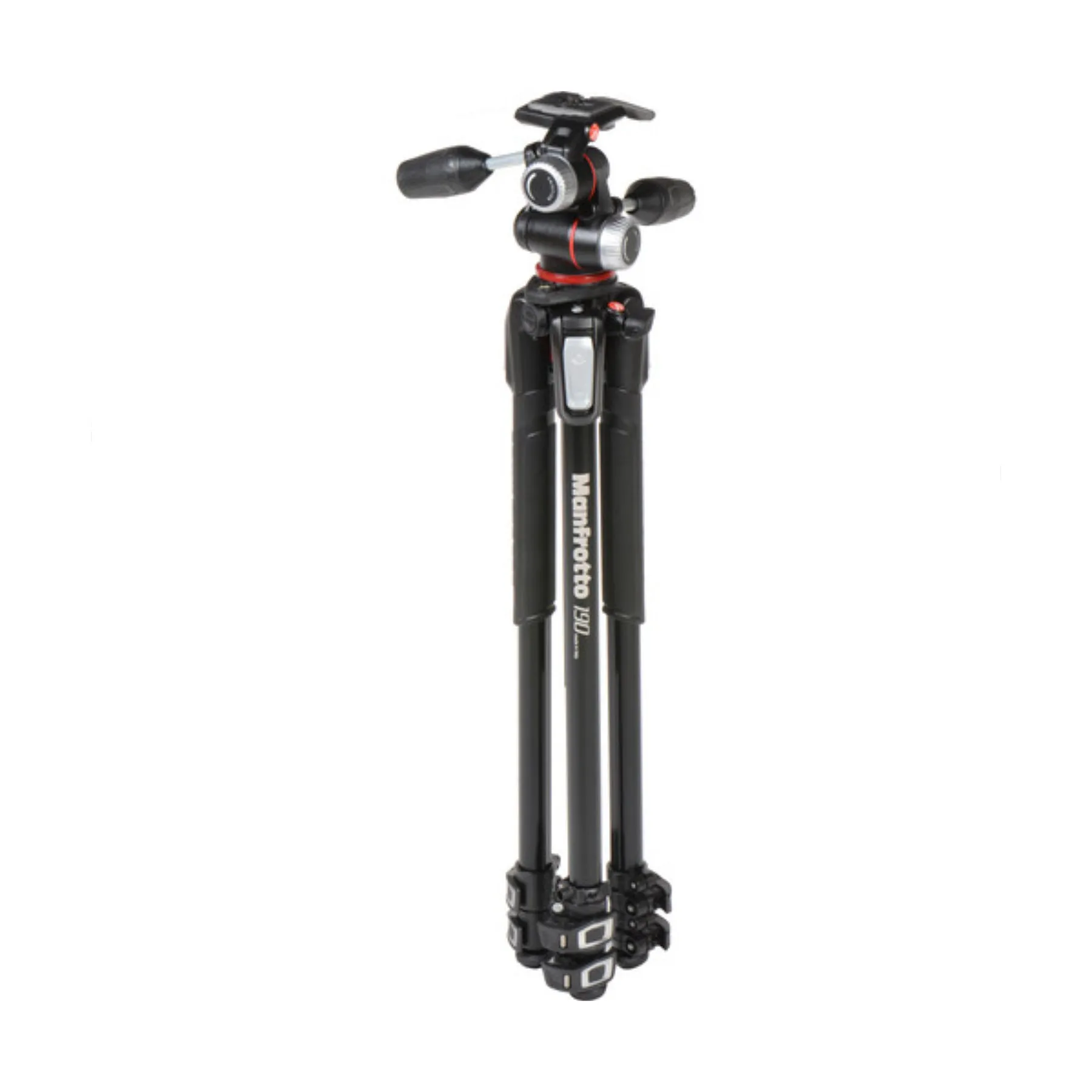 Manfrotto MK190XPRO3-3W Aluminum Tripod with 3-Way Pan/Tilt Head