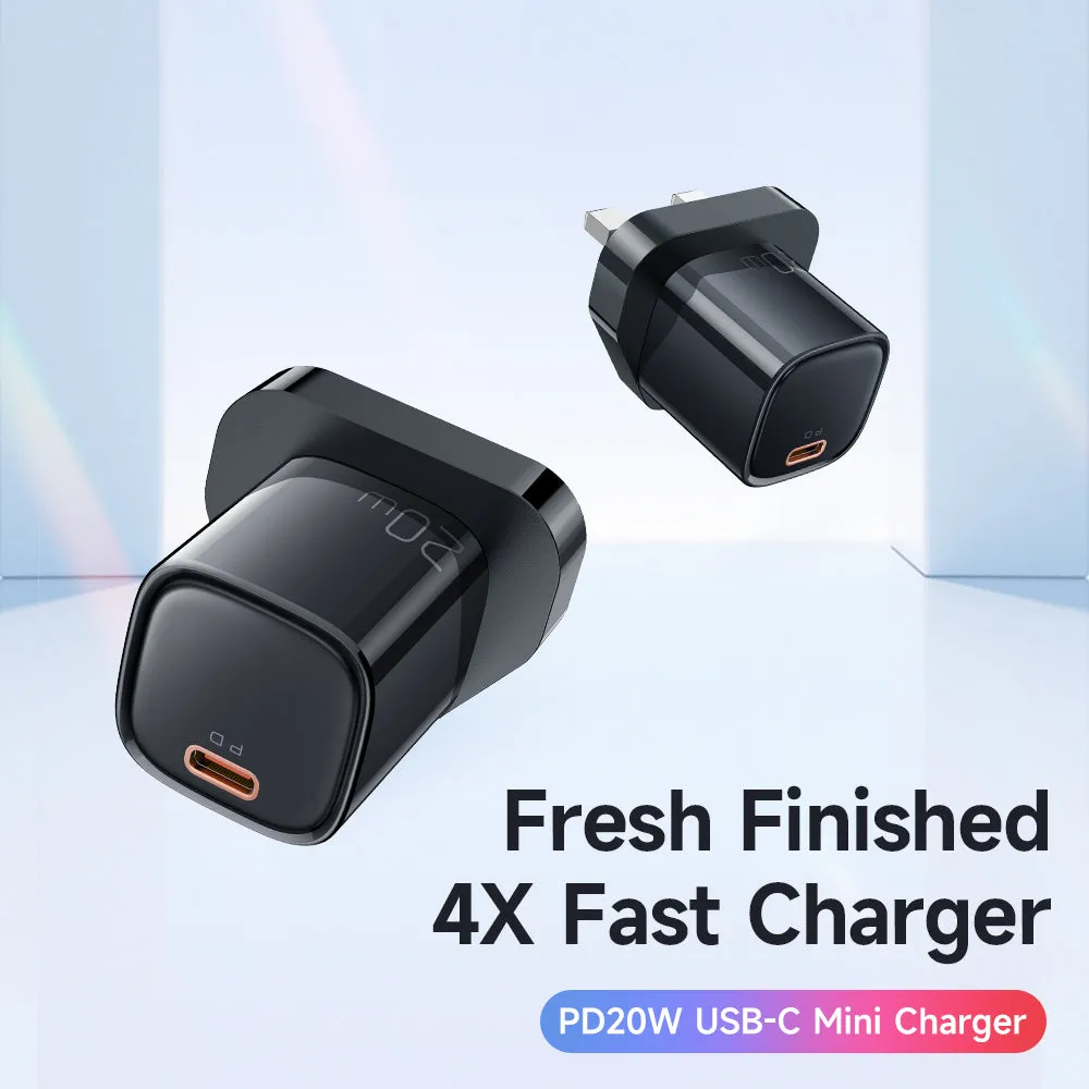 Mcdodo CH-401 | 20W PD Fast Charger | Single Port (Type-C)