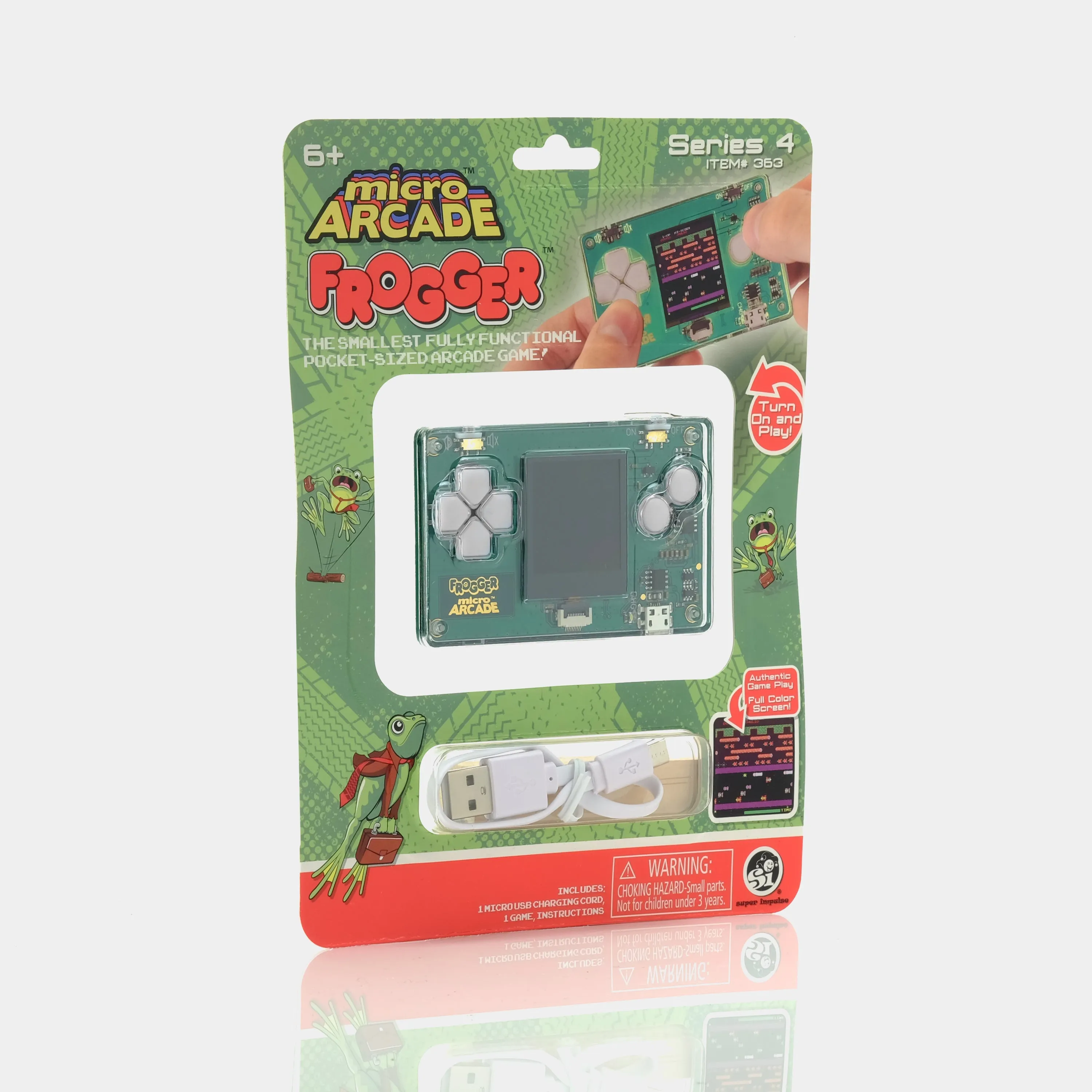 Micro Arcade Frogger Game