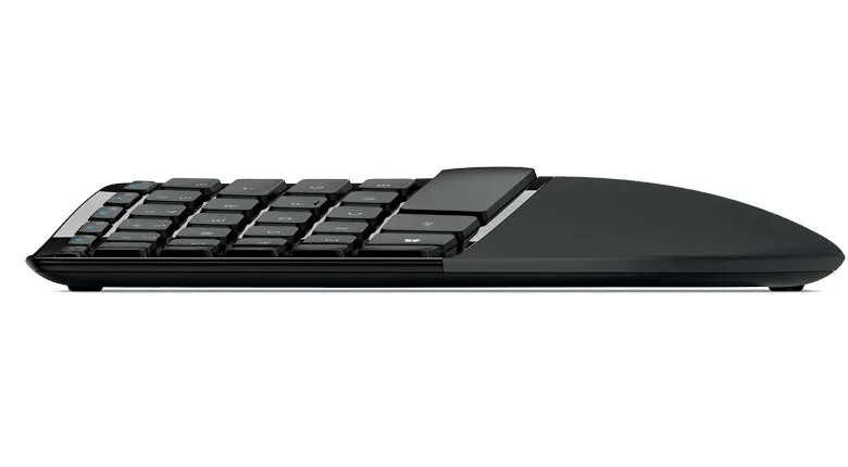 Microsoft Sculpt Ergonomic Wireless Keyboard for Business, 2.4GHz RF, USB - 5KV-00001