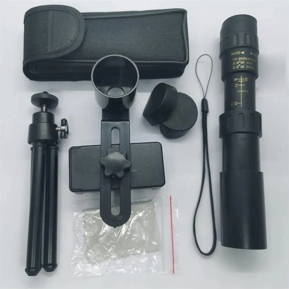 Military Metal 10-300X Zoom HD Powerful Binoculars