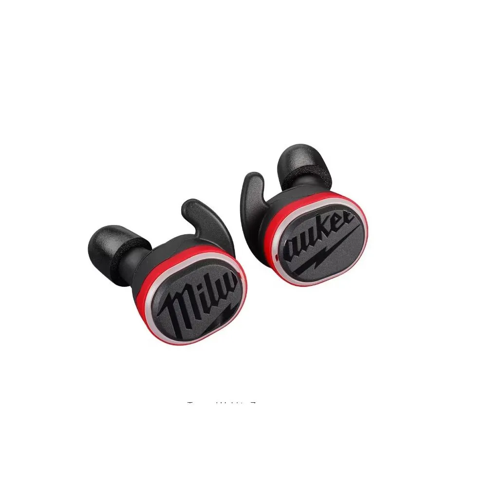 Milwaukee 2191-21 Red Lithium USB Bluetooth Jobsite Ear Buds