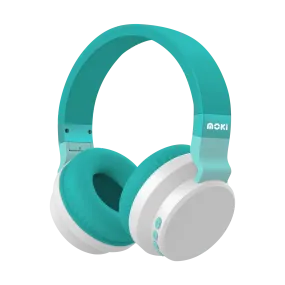 Moki Colourwave Wireless Headphones - Seafoam